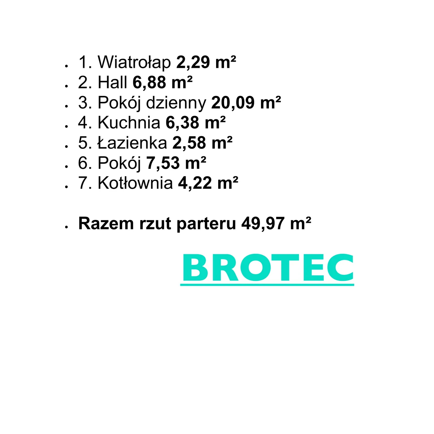 Brzozowy pokoje