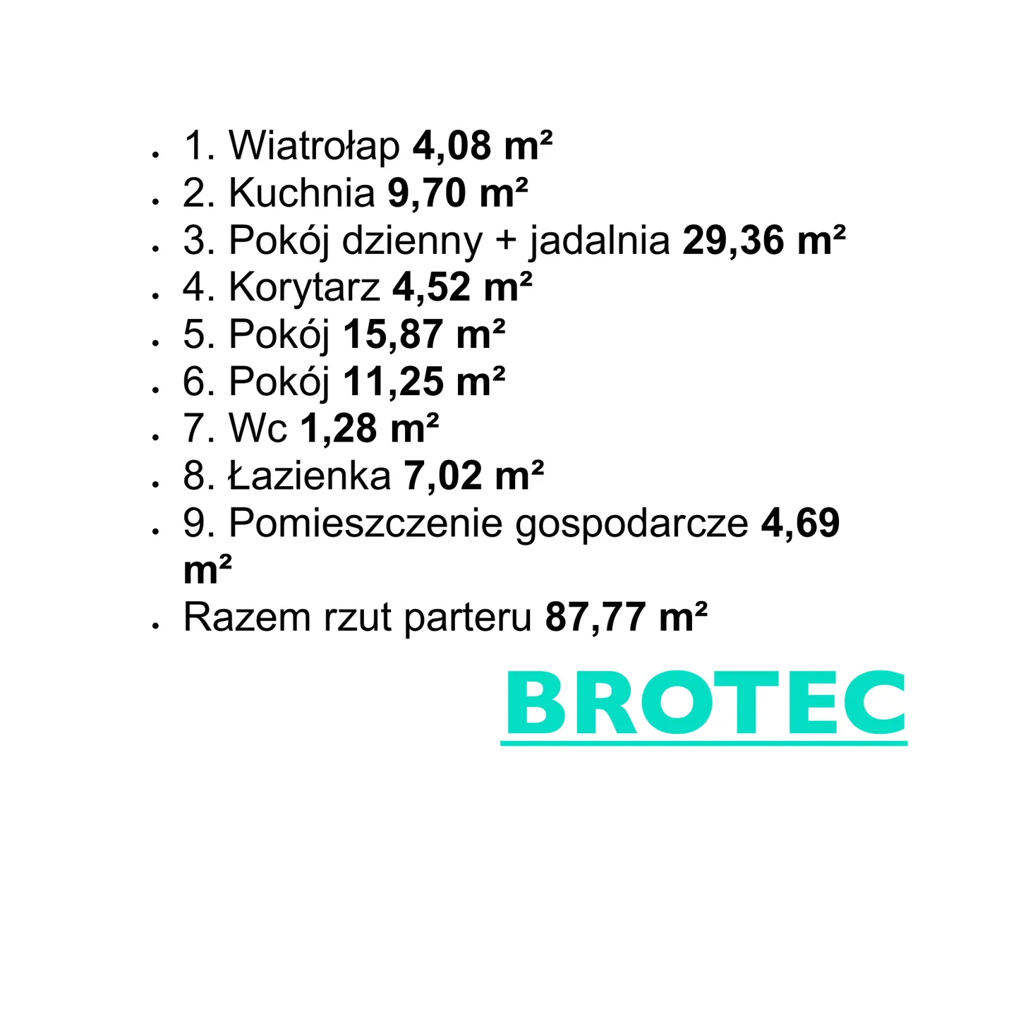 Dom 1 pokoje